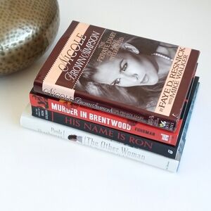 OJ Simson Case Rare Collection 4 Books Related to the OJ Simpson Case Book Sets